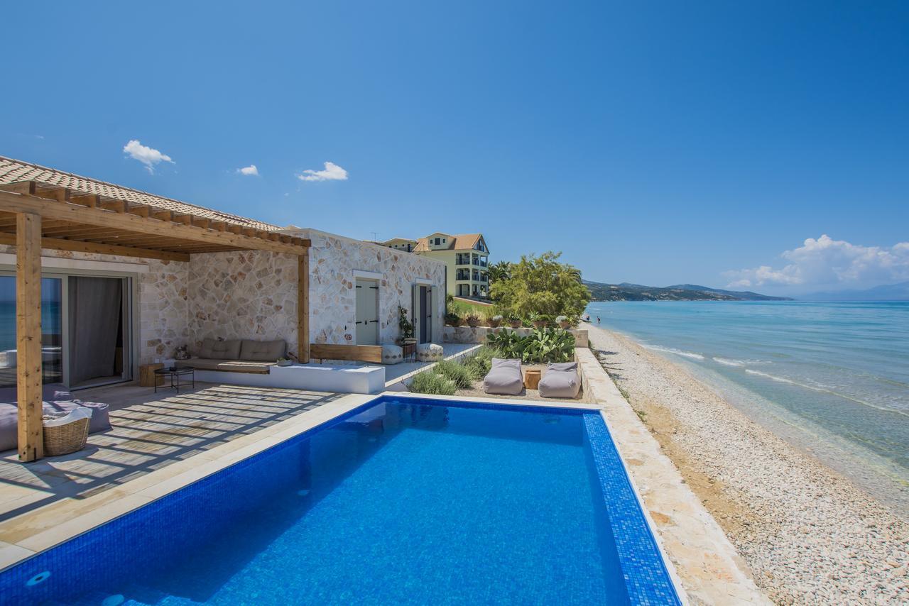 Niova Villa - Seafront, Private Pool And Ionian Sea Views, By Zantewize Alykes  Exterior photo